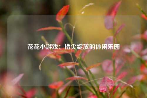 花花小游戏：指尖绽放的休闲乐园